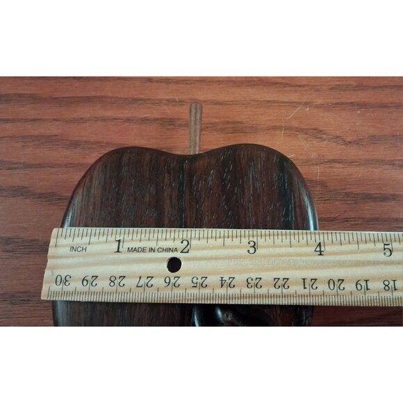 Richard Rothbard Wood Box Apple Worm Secret Compartment Trinket  Jewelry Signed - Picture 11 of 11